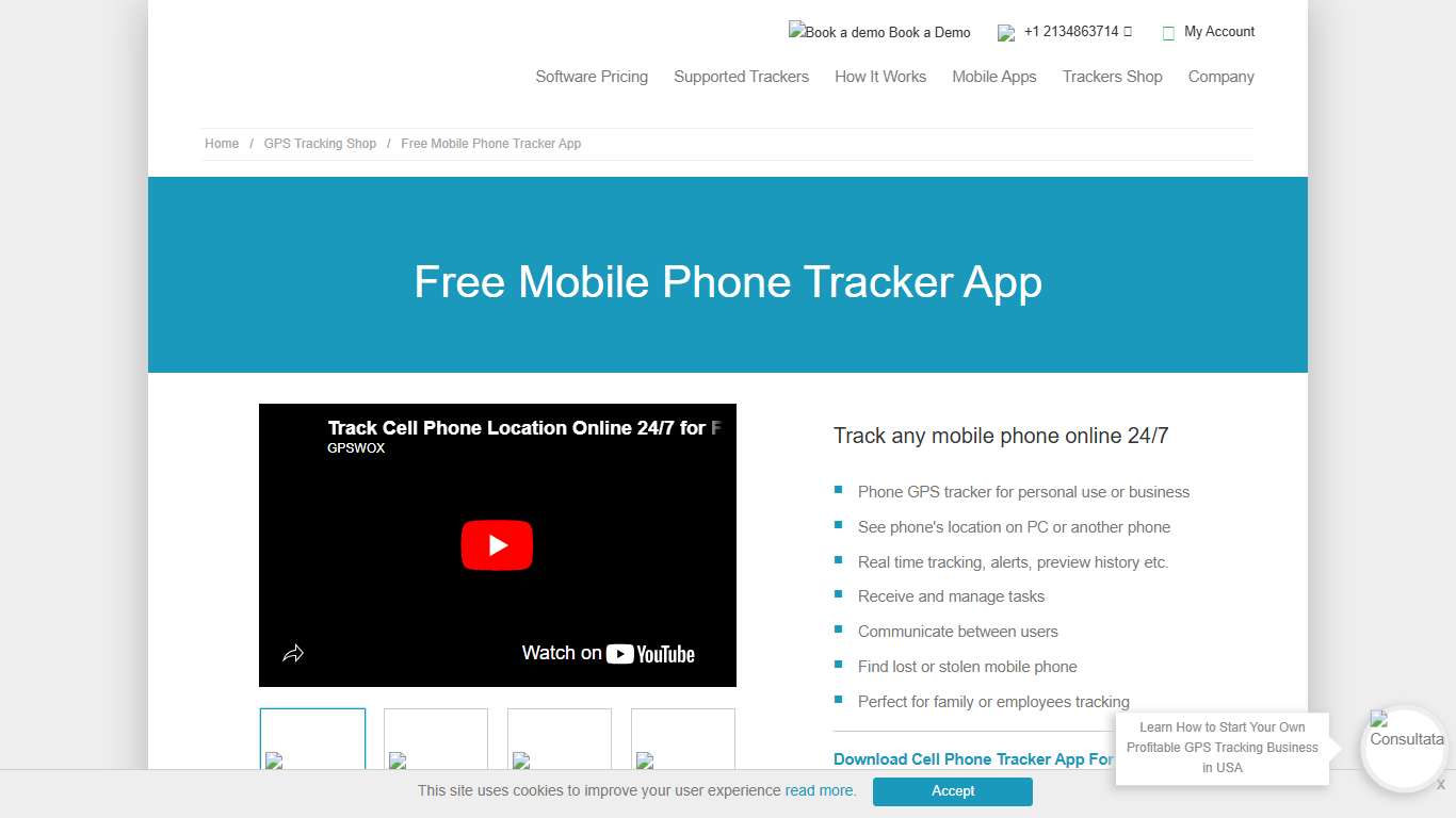 Free Mobile Trackers App, Cell Phone GPS Tracking | GPSWOX